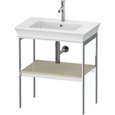 Duravit White Tulip Waschtisch-Konsole WT45400H3H3 - Metall, Taupe, Rechteckig Duravit White Tulip Waschtisch-Konsole WT45400H3H3 - Metall, Taupe, Rechteckig