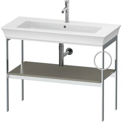 Duravit White Tulip Waschtisch-Konsole - Rechteckig, Stahl, Modell WT4544R9292 Duravit White Tulip Waschtisch-Konsole - Rechteckig, Stahl, Modell WT4544R9292