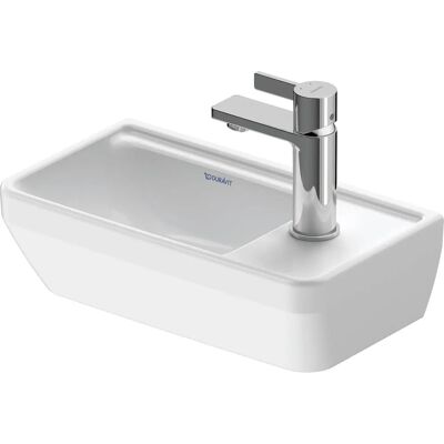 Duravit D-Neo Wand-Waschtisch - 40x22cm, Weiß Hochglanz, 1 Hahnloch Duravit D-Neo Wand-Waschtisch - 40x22cm, Weiß Hochglanz, 1 Hahnloch
