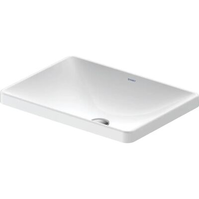 Duravit D-Neo Einbau-Waschtisch - Ohne Hahnloch, Weiß Hochglanz Duravit D-Neo Einbau-Waschtisch - Ohne Hahnloch, Weiß Hochglanz