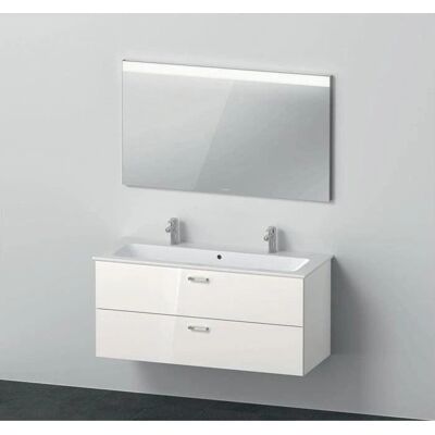 Duravit Xbase - Wandgemonteerde Badkamermeubelset met LED-spiegel - 1200mm Duravit Xbase - Wandgemonteerde Badkamermeubelset met LED-spiegel - 1200mm