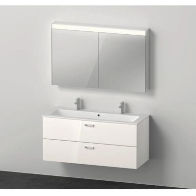 Duravit Xbase Wandhängendes Badmöbel-Set - LED-Spiegelschrank, 1200mm Duravit Xbase Wandhängendes Badmöbel-Set - LED-Spiegelschrank, 1200mm