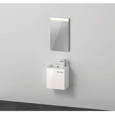 Duravit Xbase Wandhängendes Möbel-Set mit LED-Spiegel - Badezimmer Duravit Xbase Wandhängendes Möbel-Set mit LED-Spiegel - Badezimmer