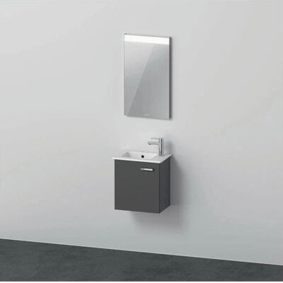 Duravit Xbase Wandhängendes Möbel-Set mit LED-Spiegel - Badmöbel Duravit Xbase Wandhängendes Möbel-Set mit LED-Spiegel - Badmöbel
