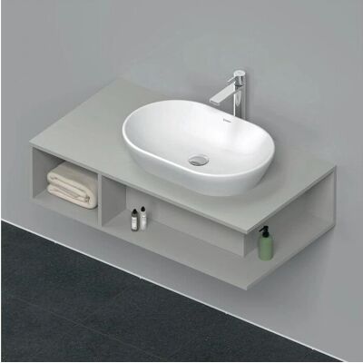 Duravit DE495900707 Mueble lavabo suspendido - 100 cm - Compartimento abierto lateral Duravit DE495900707 Mueble lavabo suspendido - 100 cm - Compartimento abierto lateral