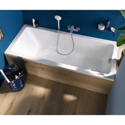 Duravit No.1 Rechteck-Badewanne mit Rückenlehne - Badewanne Duravit No.1 Rechteck-Badewanne mit Rückenlehne - Badewanne