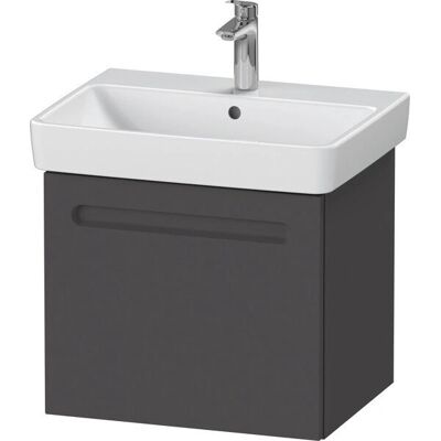Duravit N143810 Wandhängender Waschtischunterschrank - Graphit Matt Duravit N143810 Wandhängender Waschtischunterschrank - Graphit Matt