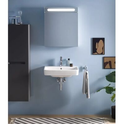 Duravit Wit Spiegelkast - 60x70cm, Recht Scharnier - Badkameropslag Duravit Wit Spiegelkast - 60x70cm, Recht Scharnier - Badkameropslag