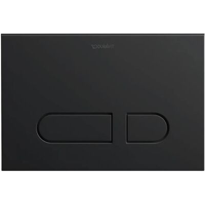 Duravit WD5001031000 Placă de clătire neagră mat - Tip WC Duravit WD5001031000 Placă de clătire neagră mat - Tip WC