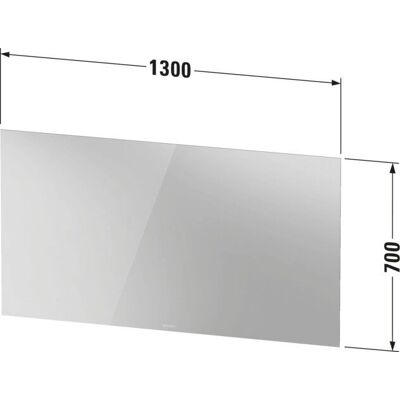 Duravit Weiß Matt Badspiegel mit Sensor, LED, Dimmbar - Badezimmer Spiegel Duravit Weiß Matt Badspiegel mit Sensor, LED, Dimmbar - Badezimmer Spiegel