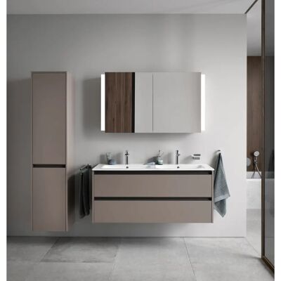 Duravit Ketho.2 Hochschrank - Reversibel, Weiß Matt, 2 Türen Duravit Ketho.2 Hochschrank - Reversibel, Weiß Matt, 2 Türen