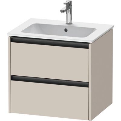 Duravit Ketho.2 Waschtischunterbau - Taupe Matt Duravit Ketho.2 Waschtischunterbau - Taupe Matt
