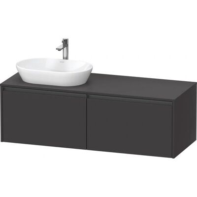 Duravit Ketho.2 Wandhängender Waschtischunterschrank mit 2 Schubladen Duravit Ketho.2 Wandhängender Waschtischunterschrank mit 2 Schubladen