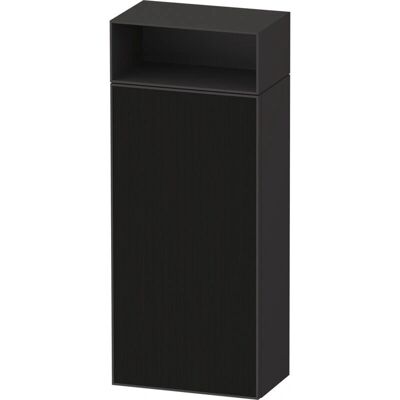 Duravit Zencha Wandhängeschrank - Rechtsanschlag - 1 Tür - 2 Holzregale - Made in Germany Duravit Zencha Wandhängeschrank - Rechtsanschlag - 1 Tür - 2 Holzregale - Made in Germany