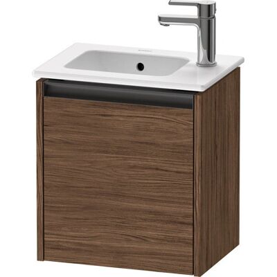 Duravit Ketho.2 Wandhängender Waschtisch Unterschrank Nussbaum Dunkel - 410x292x440 mm Duravit Ketho.2 Wandhängender Waschtisch Unterschrank Nussbaum Dunkel - 410x292x440 mm