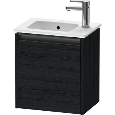 Duravit Ketho.2 Wandhängender Waschtischunterschrank - Eiche Schwarz, 410x440x292mm Duravit Ketho.2 Wandhängender Waschtischunterschrank - Eiche Schwarz, 410x440x292mm