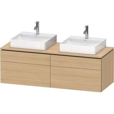 Duravit L-Cube Natur Eiche Matt Wandhängender Waschtischunterschrank Duravit L-Cube Natur Eiche Matt Wandhängender Waschtischunterschrank