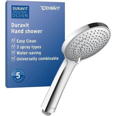 Cap de duș universal Duravit - SoftRain, Rain, IntenseRain - 110mm Cap de duș universal Duravit - SoftRain, Rain, IntenseRain - 110mm
