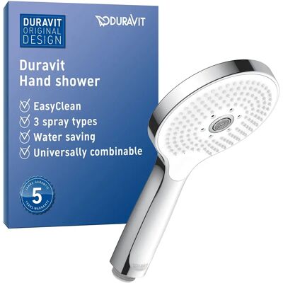 Duș Manual Universal Duravit - 3 Tipuri de Jet, Economisire Apă, Ușor de Curățat Duș Manual Universal Duravit - 3 Tipuri de Jet, Economisire Apă, Ușor de Curățat