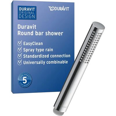 Duravit Universal Shower Head - Rain, Water Saving, Chrome Duravit Universal Shower Head - Rain, Water Saving, Chrome