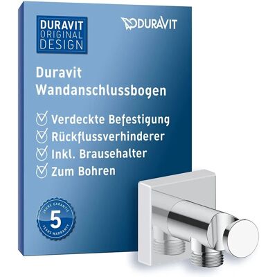 Duravit Wandverbinding Bocht - Universele Douche-aansluiting Duravit Wandverbinding Bocht - Universele Douche-aansluiting