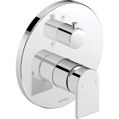 Duravit Tulum - Modelo: TU4210012010 - Mezclador de ducha cromado redondo Duravit Tulum - Modelo: TU4210012010 - Mezclador de ducha cromado redondo