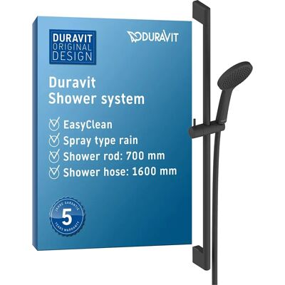 Uniwersalny system prysznicowy Duravit - Deszcz i ręczny - Drążek 700mm Uniwersalny system prysznicowy Duravit - Deszcz i ręczny - Drążek 700mm