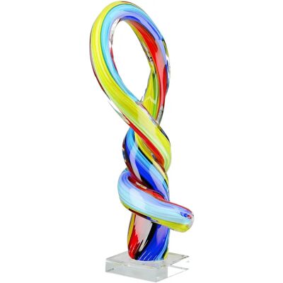 GILDE Casablanca Loop Figur - Flerfärgad dekorativ skulptur GILDE Casablanca Loop Figur - Flerfärgad dekorativ skulptur