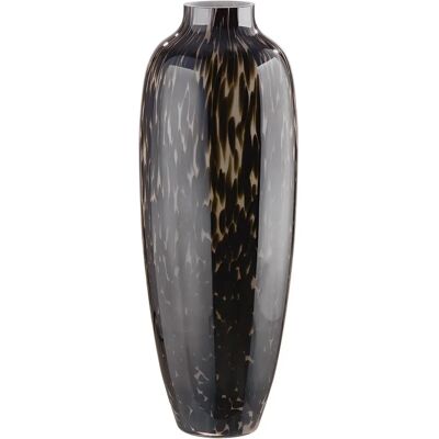 GILDE Vase "Afrika" - Brown Glass Floor Vase GILDE Vase "Afrika" - Brown Glass Floor Vase