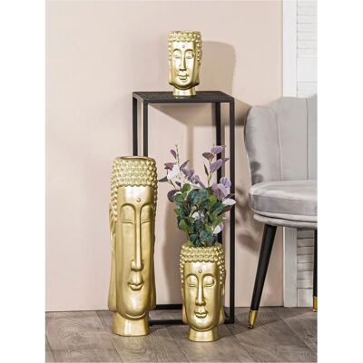 Gilde Bodenvase Buddha - 58cm - Gold - Vase Gilde Bodenvase Buddha - 58cm - Gold - Vase