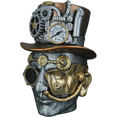 Sculpture Steampunk Masculin Gilde - Progrès Industriel Figurine Sculpture Steampunk Masculin Gilde - Progrès Industriel Figurine
