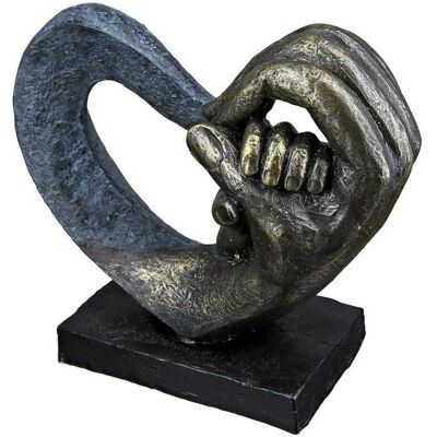 Gilde Manos de Amor Escultura - Figura Decorativa en Corazón Gilde Manos de Amor Escultura - Figura Decorativa en Corazón