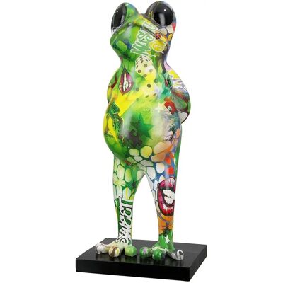 Gilde Casablanca Frog Street Art Decor Figur - Decor Type Gilde Casablanca Frog Street Art Decor Figur - Decor Type