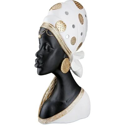 GILDE Lady Mara Figura Africana - 21.5x41x11 cm Decoración GILDE Lady Mara Figura Africana - 21.5x41x11 cm Decoración