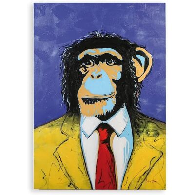 GILDE Casablanca Monkey Pop Art Wall Art - Wall Picture GILDE Casablanca Monkey Pop Art Wall Art - Wall Picture