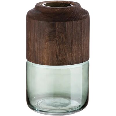GILDE Colletta Vaas - Decoratief glazen vaas - 28cm GILDE Colletta Vaas - Decoratief glazen vaas - 28cm