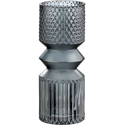 Jarrón GILDE Pintu - Gris, 30cm Decoración moderna Jarrón GILDE Pintu - Gris, 30cm Decoración moderna