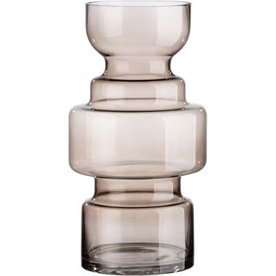 GILDE Casablanca Chazia Vase - 30cm Decorative Glass Vase GILDE Casablanca Chazia Vase - 30cm Decorative Glass Vase