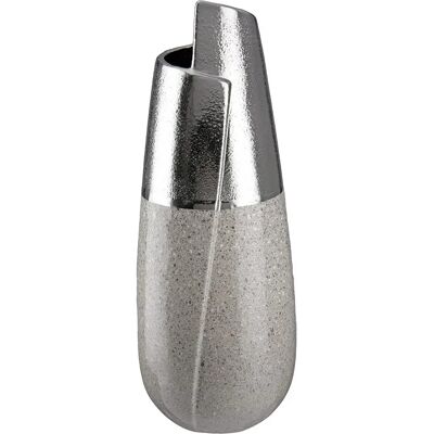 GILDE Marmo Vase - Keramik Blumenvasen - 37,5cm hoch GILDE Marmo Vase - Keramik Blumenvasen - 37,5cm hoch