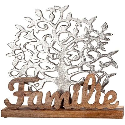 GILDE Familieboom Zilver - Decoratieve Sculptuur GILDE Familieboom Zilver - Decoratieve Sculptuur
