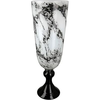 GILDE Casablanca Marmorvase - Dekorativ, 45cm GILDE Casablanca Marmorvase - Dekorativ, 45cm