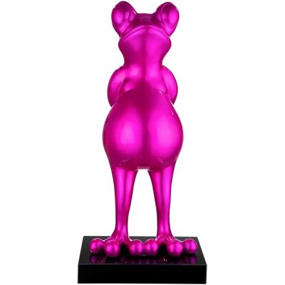 GILDE Frosch Dekorative Skulptur - Tierfigur - Pink GILDE Frosch Dekorative Skulptur - Tierfigur - Pink