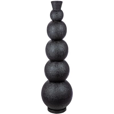 GILDE - ROTONDA - Schwarz - 76 cm - Bodenvase GILDE - ROTONDA - Schwarz - 76 cm - Bodenvase