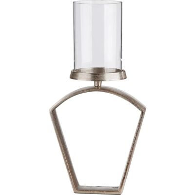 GILDE Casablanca Windlicht - Elegant beige kaarshouder - Windlichten voor binnen GILDE Casablanca Windlicht - Elegant beige kaarshouder - Windlichten voor binnen