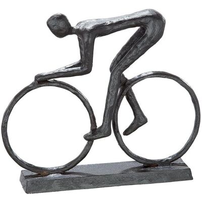 GILDE Racer Beeld - Decoratieve Figurijn van Ijzer GILDE Racer Beeld - Decoratieve Figurijn van Ijzer