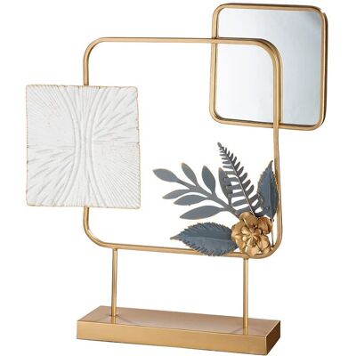GILDE Belize Wall Relief - Modern Gold Metal Sculpture GILDE Belize Wall Relief - Modern Gold Metal Sculpture