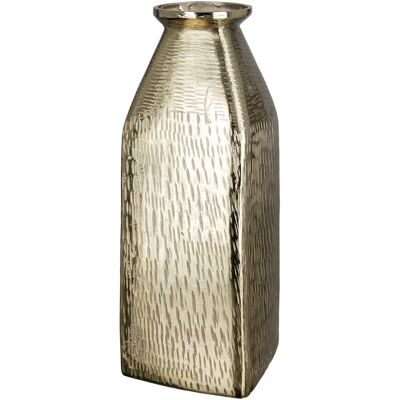 GILDE Lola Textured Aluminium Vase - Vaas GILDE Lola Textured Aluminium Vase - Vaas