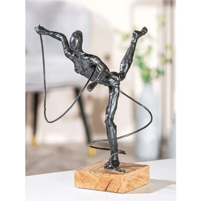 GILDE Casablanca Body Balance Sculpture - Figur - 31x30x20 cm - Gray GILDE Casablanca Body Balance Sculpture - Figur - 31x30x20 cm - Gray
