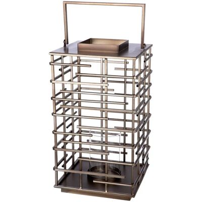 GILDE Casablanca Loft Metall Kerzenlaterne - Innenbereich GILDE Casablanca Loft Metall Kerzenlaterne - Innenbereich