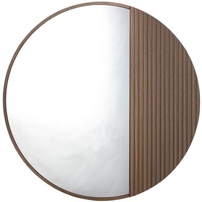GILDE Casablanca Wandspiegel - Modern MDF Braun 70x70cm GILDE Casablanca Wandspiegel - Modern MDF Braun 70x70cm